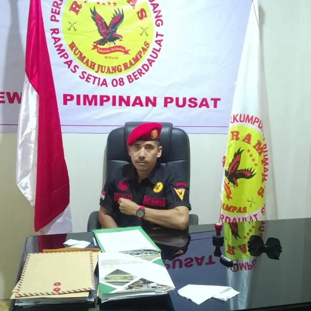Sekretaris Jendral DPP Rampas Setia 08 Berdaulat, Rohimi P |ist.