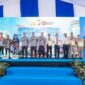 FOTO BERSAMA-Kepala Kantor Wilayah Badan Pertanahan Nasional Provinsi Kepulauan Riau, Nurus Sholichin, A.Ptnh., M.M foto bersama bersama jajaran saat menerima apresiasi & penghargaan dari Kapolda Kepulauan Riau, Irjen. Pol. Asep Safrudin, S.I.K., M.H. (Foto Ist).