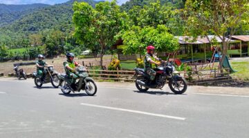 Berikan Rasa Aman, Babinsa Lakukan Patroli Wilayah