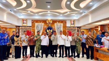 Kemenko Polkam Pimpin Rakor Lintas Sektor, Jaga Keamanan Fisik dan Siber Natura 2025