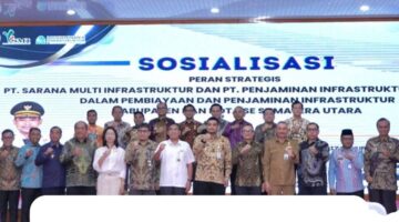 Bupati Karo Hadiri Sosialisasi Pembiayaan dan Penjaminan Infrastruktur Daerah melalui PT. SMI dan PT. PII Provinsi