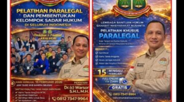 LBH Sahabat Masyarakat Nusantara Gelar Pelatihan Paralegal dan Bentuk KADARKUM Per Desa