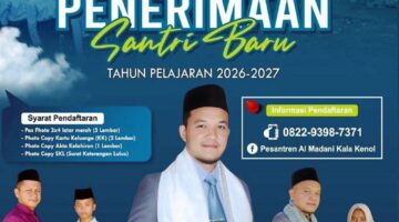 Mengintegrasikan Ilmu Agama dan Umum, SMP IT Al-Madani Gayo Lues (Terangun) Buka Pendaftaran Santri Baru
