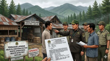 Dirjen PHL Kementerian Kehutanan Undang Pabrik Pinus, Polisi, dan Aktivis Bahas Dugaan Tindak Pidana Lingkungan