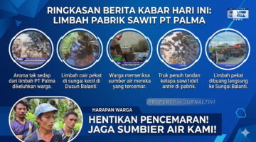 Dugaan Kejahatan Lingkungan PT Palma Sumber Lestari: Limbah Beracun Mengancam Hidup Masyarakat Pasangkayu