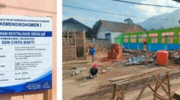 Ketua GMBI Bandung Barat Soroti Revitalisasi SDN Cinta Bakti, Diduga Dikerjakan Konsultan Berinisial W