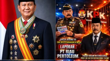 Dalam Kaca Mata Prof. Dr. KH. Sutan Nasomal SH. MH, Diduga Tipikor Rp 3.5 Triliun di Tubuh PT RIAU PETROLEUM : MEDIA ADALAH PESAN UNTUK PRESIDEN RI