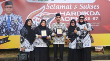 Kepala SDN 1 Blangkejeren Raih Penghargaan Terbaik Pengelolaan Manajemen Sekolah se-Kabupaten Gayo Lues