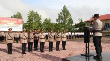 Kapolres Gayo Lues Pimpin Sertijab Wakapolres dan Sejumlah PJU