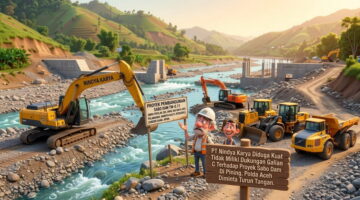 PT Nindya Karya Diduga Kuat Tidak Miliki Dukungan Galian C Terhadap Proyek Sabo Dam Di Pining, Polda Aceh Diminta Turun Tangan