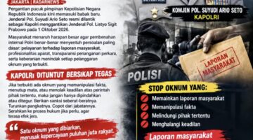 Tindak Tegas Oknum yang Bermain-Main Dengan Laporan Masyarakat