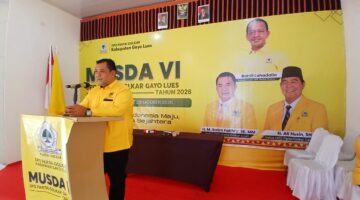 Terpilih Secara Aklamasi, Deddy Yopiansyah Siap Kibarkan Panji Golkar Hingga Pelosok Kampung di Gayo Lues